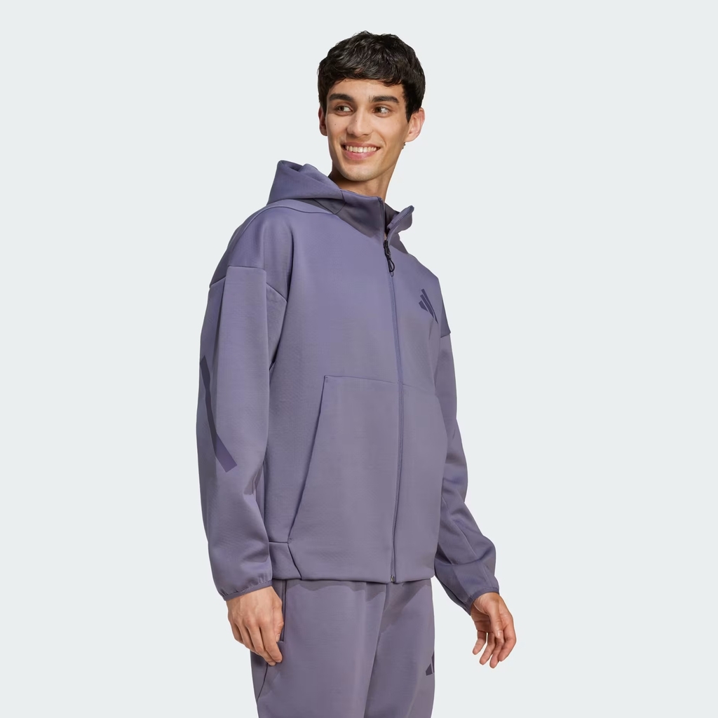 Áo hoodie adidas Z.N.E. khoá kéo Nam - JW4719