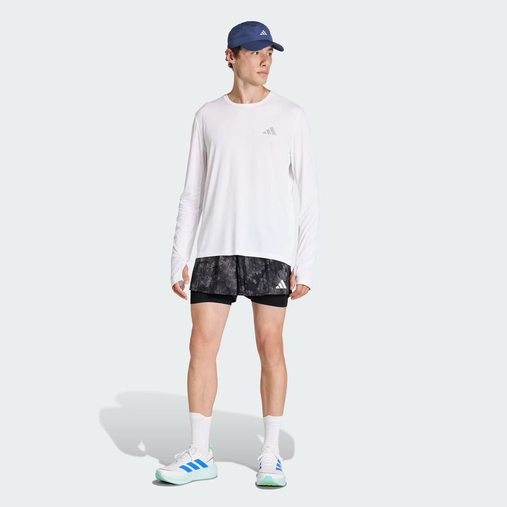 Quần short chạy bộ adidas adi365 Spray Dye 2 trong 1 Nam - KA0315