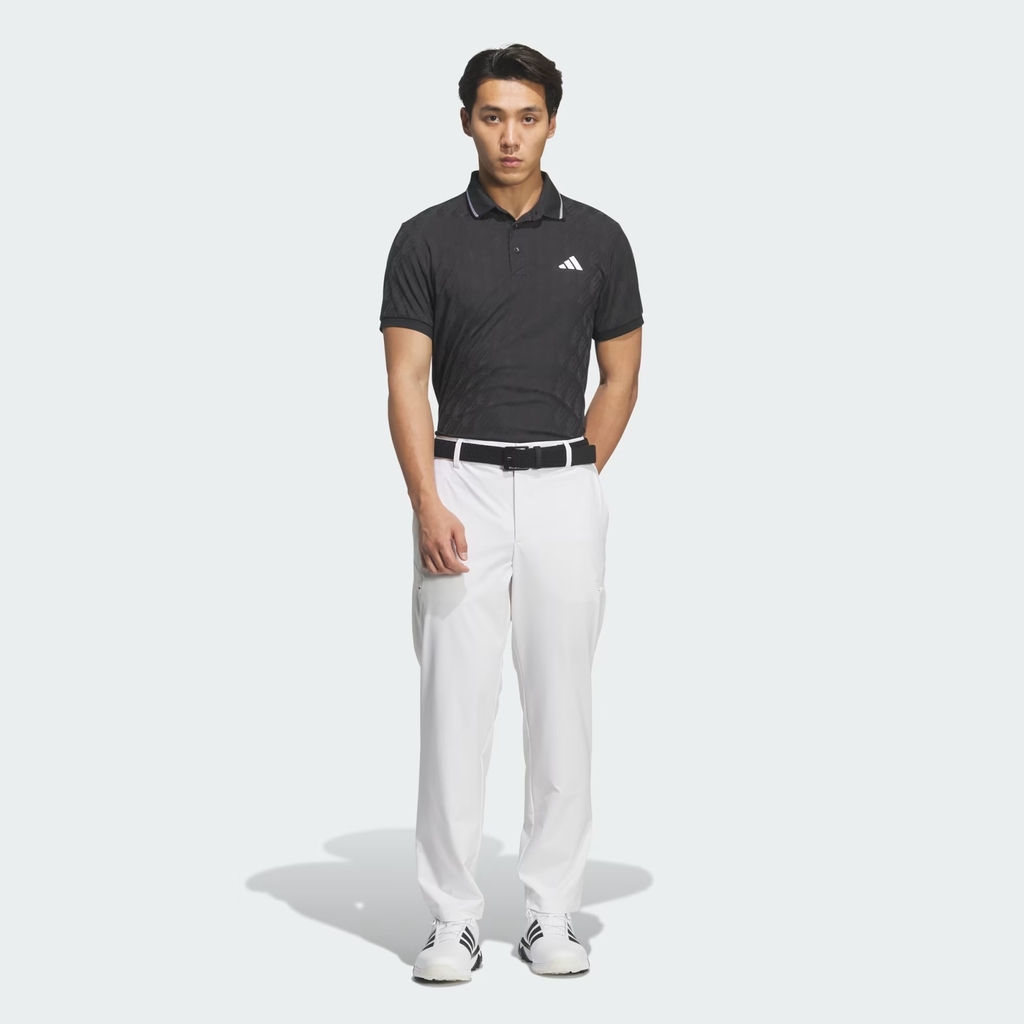 Áo Polo golf adidas Jacquard Nam - JY8232