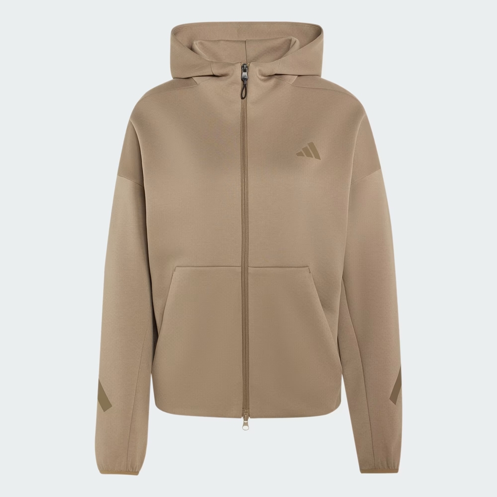 Áo hoodie adidas Z.N.E. khoá kéo Nữ - KF6330