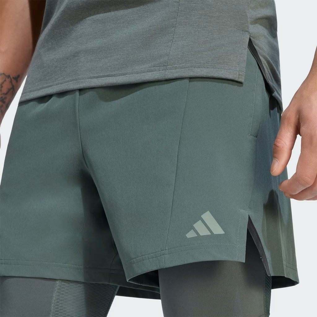 Quần short tập luyện adidas D4T 2 trong 1 Nam - KT0650