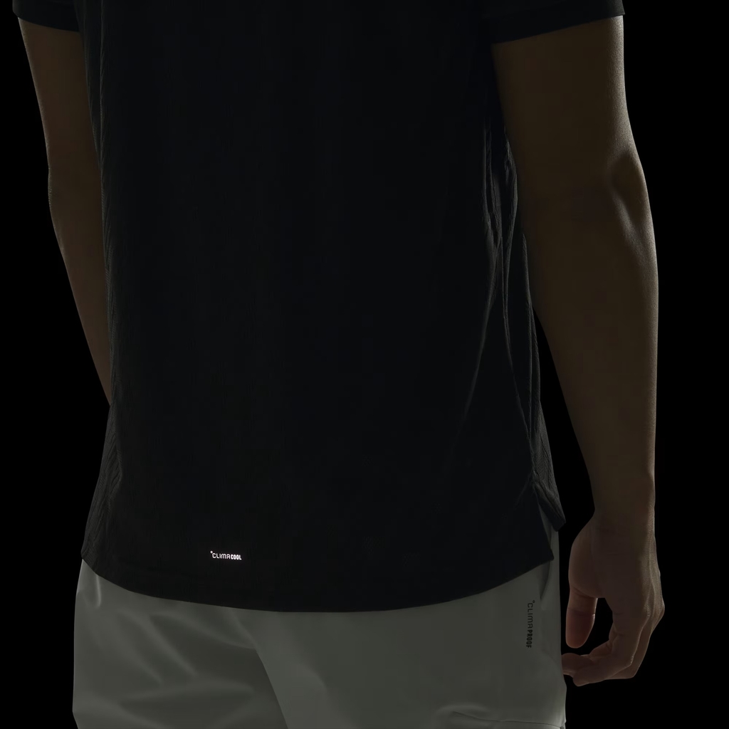 Áo Polo golf adidas Jacquard Nam - JY8232