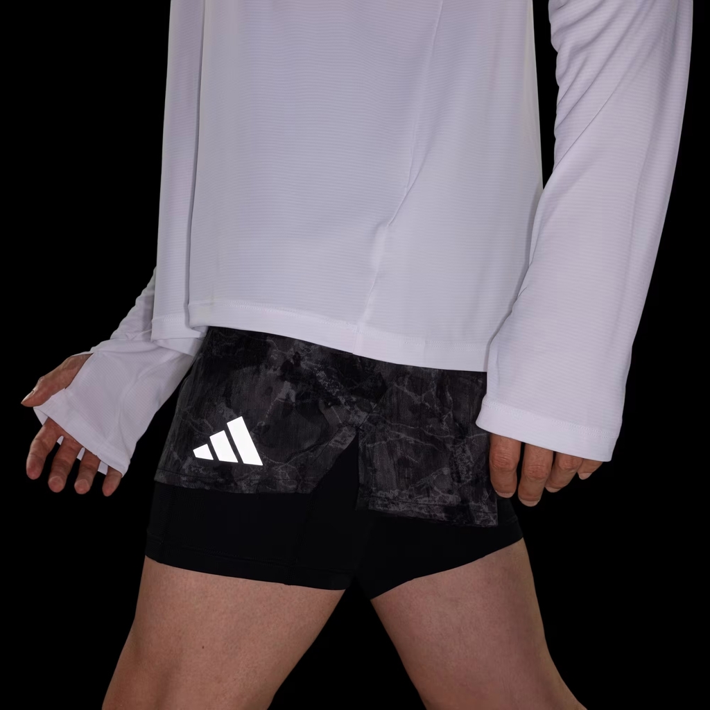 Quần short chạy bộ adidas adi365 Spray Dye 2 trong 1 Nam - KA0315
