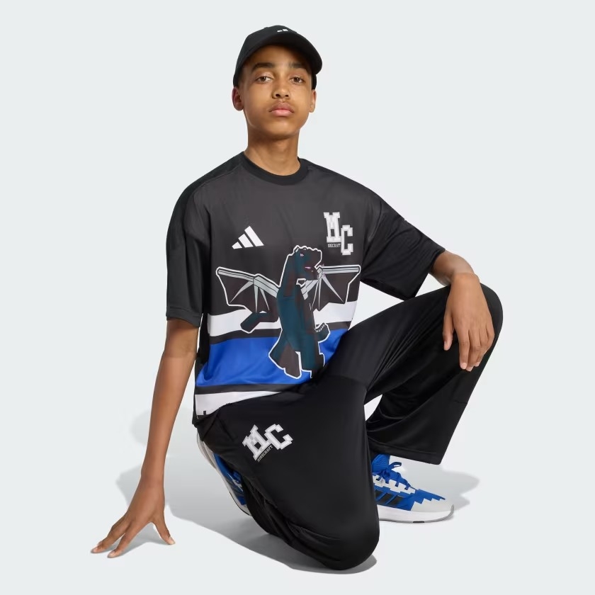 Áo T-shirt trẻ em adidas Minecraft Unisex - KH3190