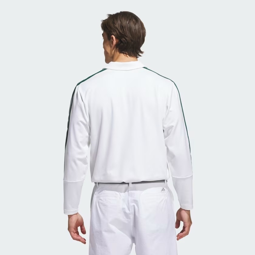Áo Polo dài tay golf adidas 3 gạch Nam - KG7096