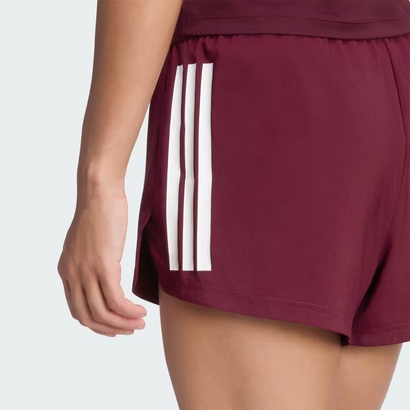 Quần short tập luyện adidas Hyperglam 3 gạch Nữ - KQ5808