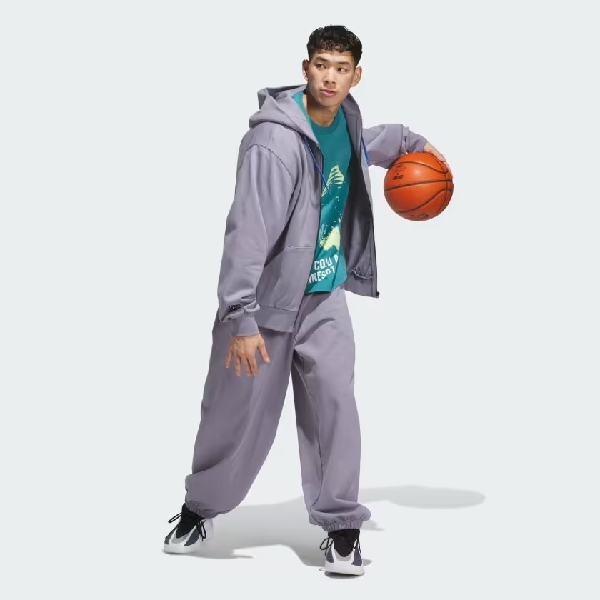 Áo T-shirt bóng rổ adidas Anthony Edwards Game Cold Nam - KG9104