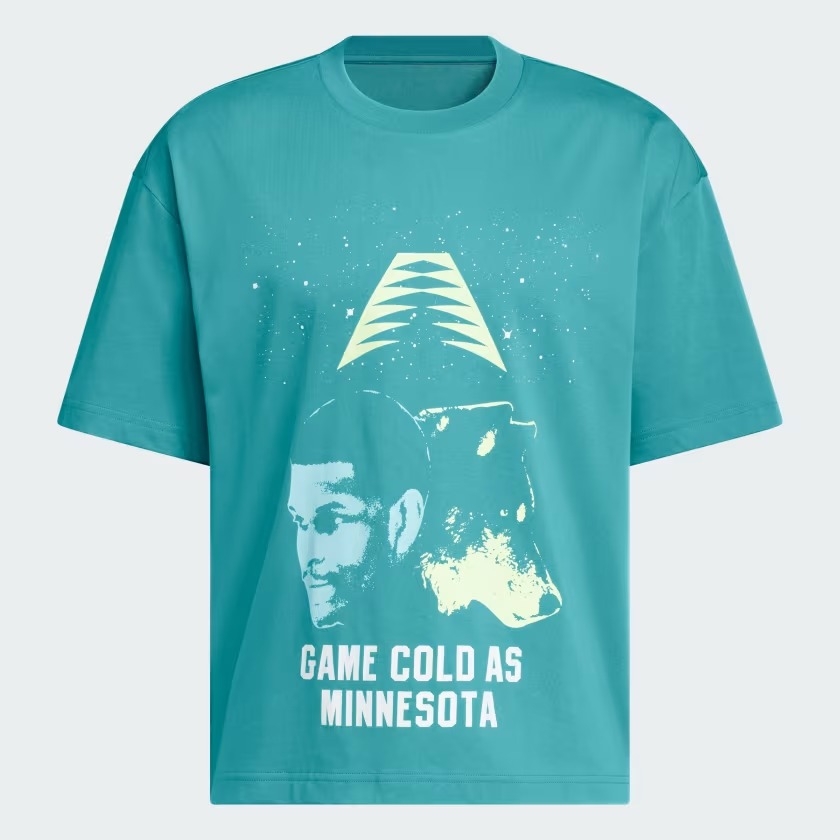 Áo T-shirt bóng rổ adidas Anthony Edwards Game Cold Nam - KG9104