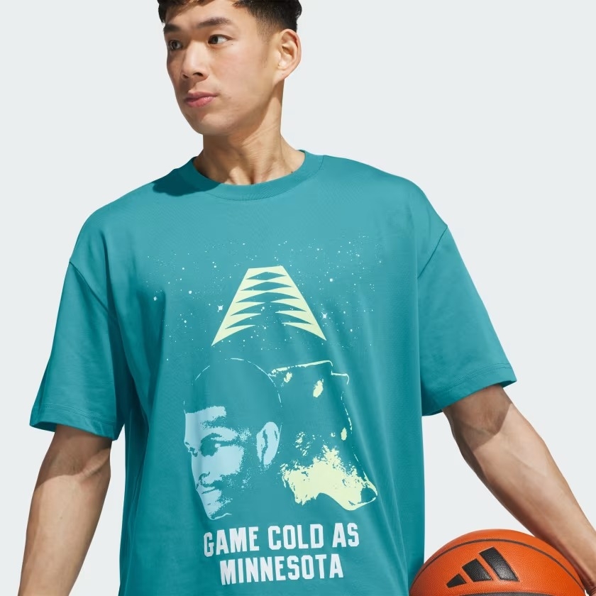 Áo T-shirt bóng rổ adidas Anthony Edwards Game Cold Nam - KG9104