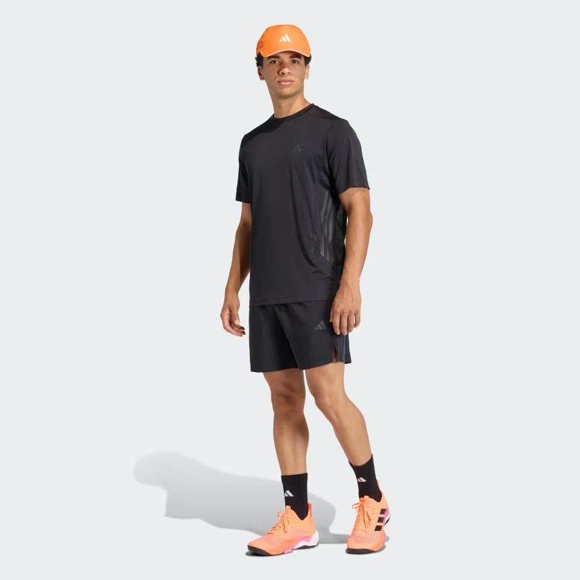 Quần short tập luyện adidas Tech Essentials 3 sọc Nam - KE9870