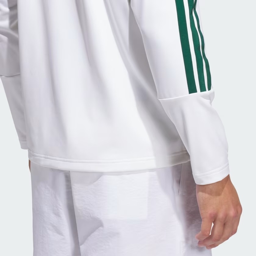 Áo Polo dài tay golf adidas 3 gạch Nam - KG7096