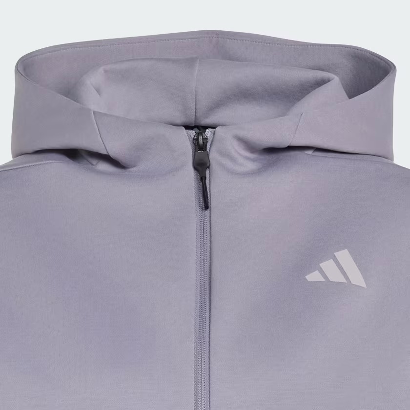Áo hoodie adidas Z.N.E. dáng lửng Nữ - KF6396
