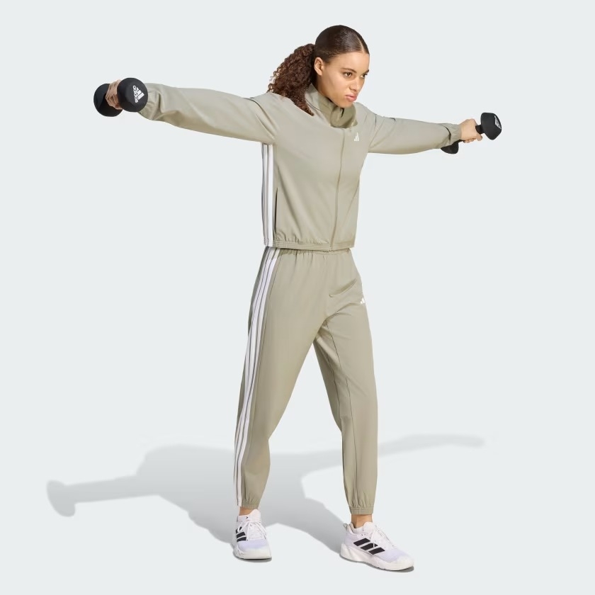 Quần dài tập luyện adidas Essentials 3 sọc Nữ - KT3789