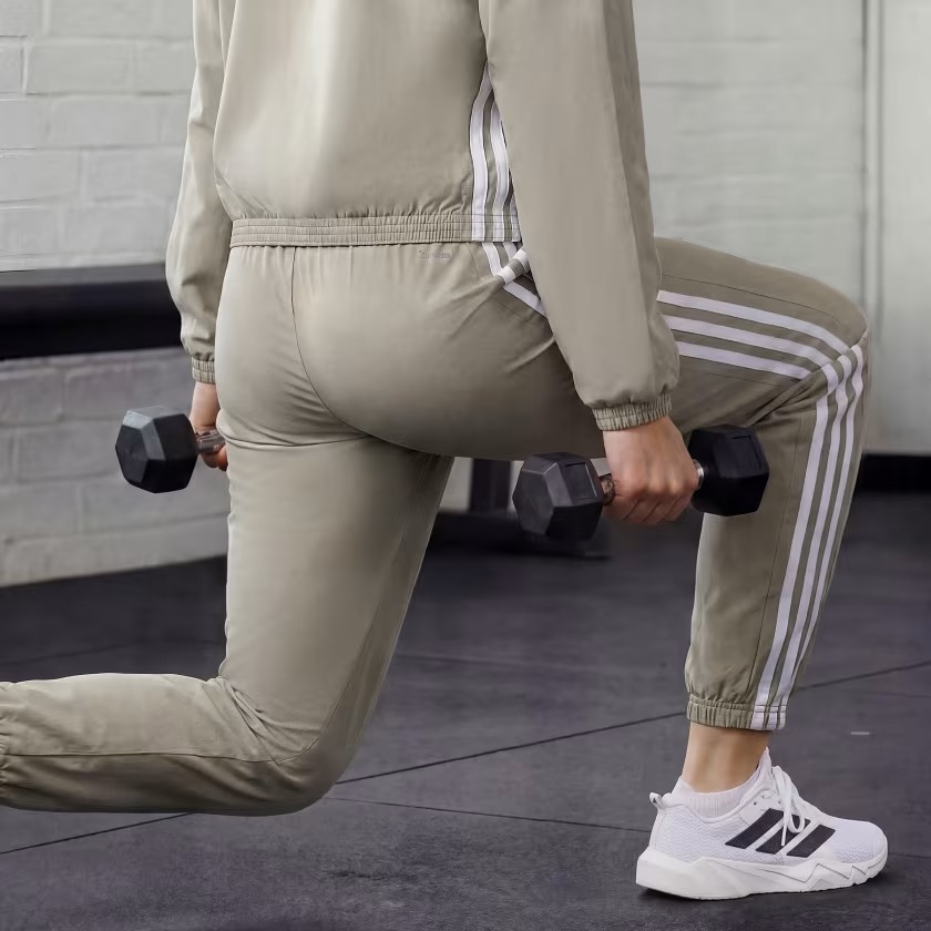 Quần dài tập luyện adidas Essentials 3 sọc Nữ - KT3789