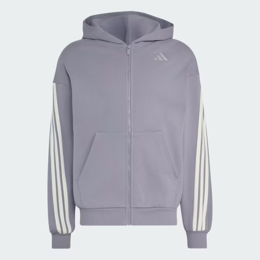 Áo hoodie adidas Kit 3 gạch Nam - KW2396