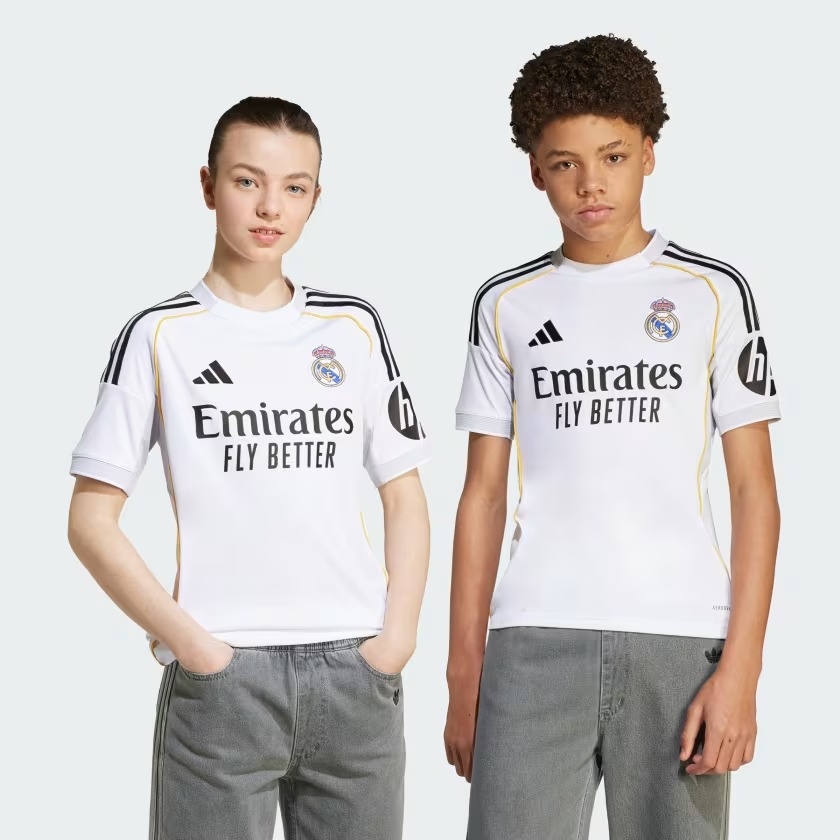 Áo jersey bóng đá trẻ em adidas Real Madrid 25/26 Unisex - JN8887