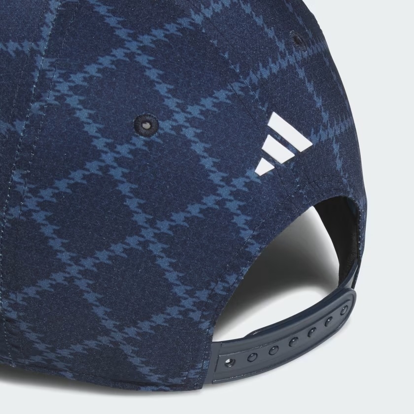 Mũ lưỡi trai golf adidas Tour Houndstooth 3 sọc Nam - JL7919