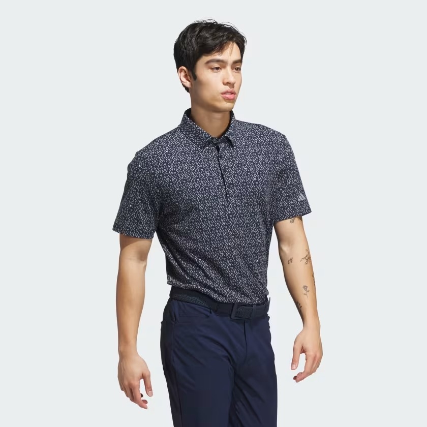 Áo Polo golf adidas Ultimate365 Micro Argyle Nam - JL5273
