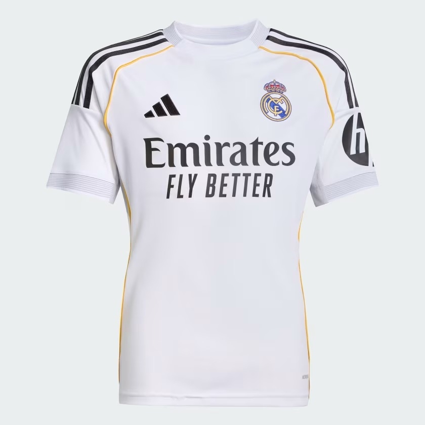 Áo jersey bóng đá trẻ em adidas Real Madrid 25/26 Unisex - JN8887