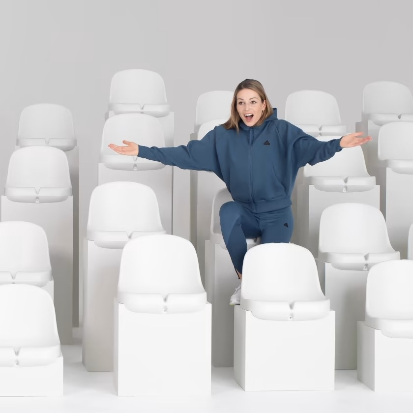 Áo hoodie adidas Z.N.E. Nữ - IN5129