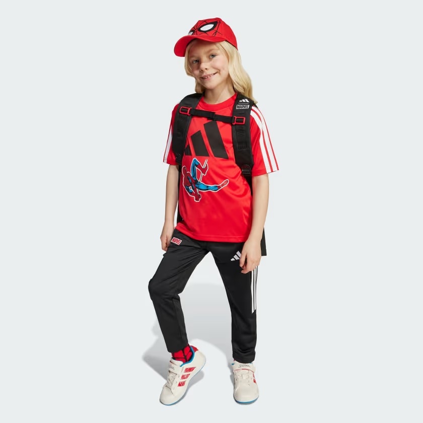 Áo T-shirt trẻ em adidas Marvel Spider-Man Unisex - JM0832