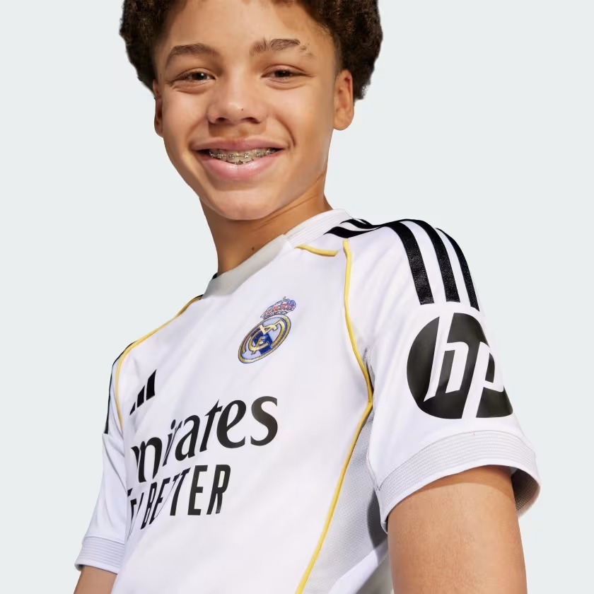 Áo jersey bóng đá trẻ em adidas Real Madrid 25/26 Unisex - JN8887