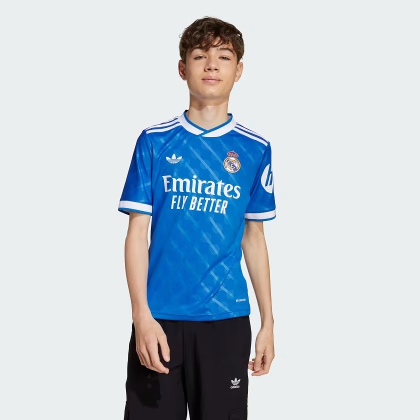 Áo jersey bóng đá trẻ em adidas Real Madrid 25/26 Third Unisex - JP3930