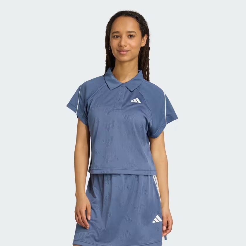 Áo Polo adidas Stadium Tennis 3 sọc Nữ - JY3422