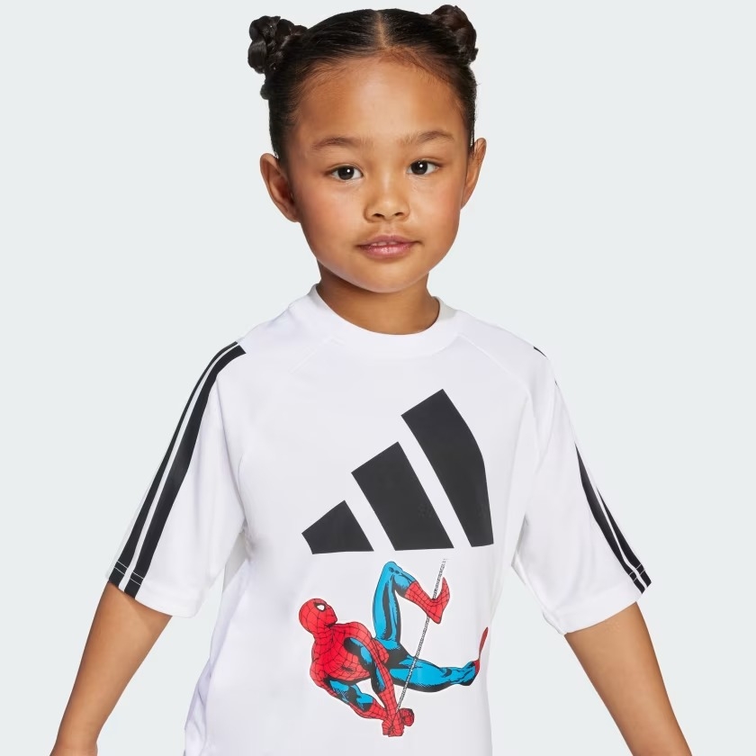 Áo T-shirt trẻ em adidas Marvel Spider-Man Unisex - JM0806