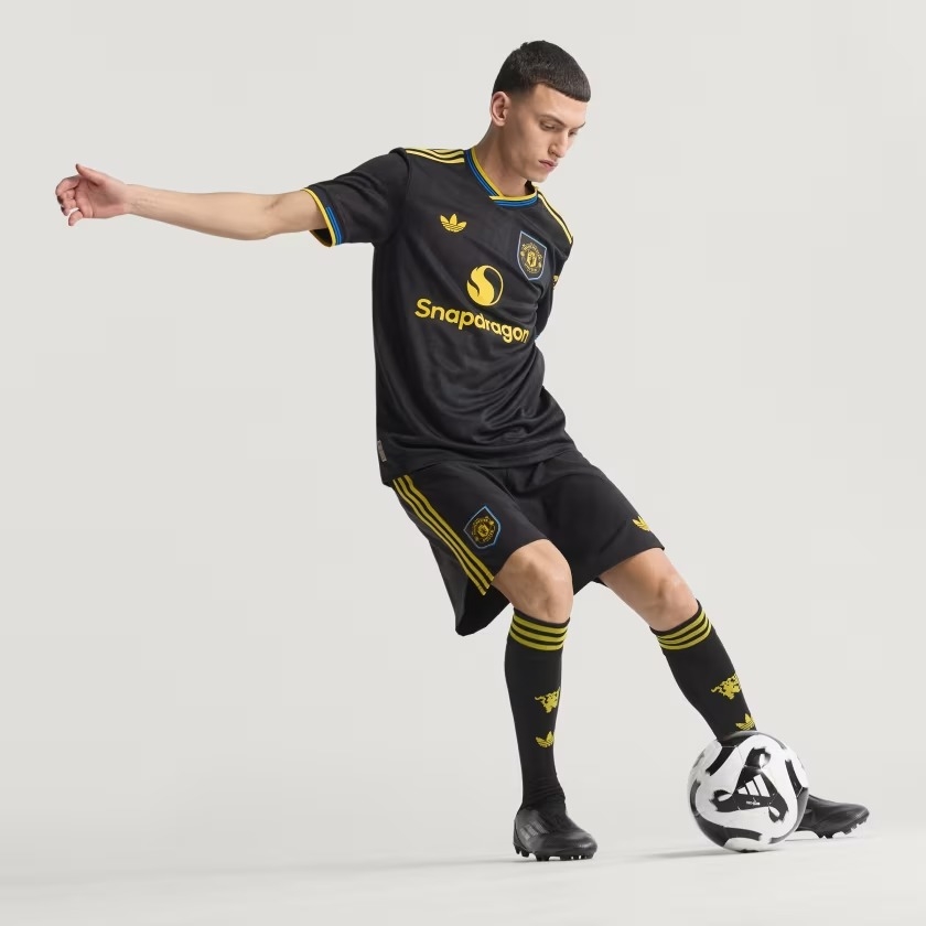 Áo jersey bóng đá adidas Manchester United 25/26 Third Authentic Nam - JI7419
