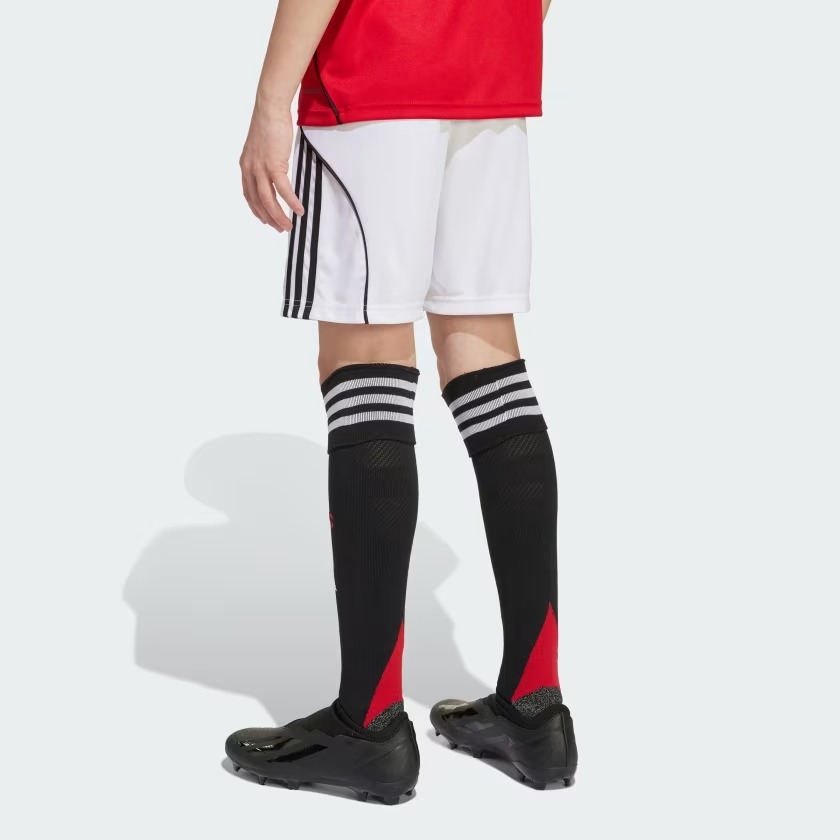 Quần short bóng đá trẻ em adidas Sân nhà Manchester United 25/26 Unisex - JP3017