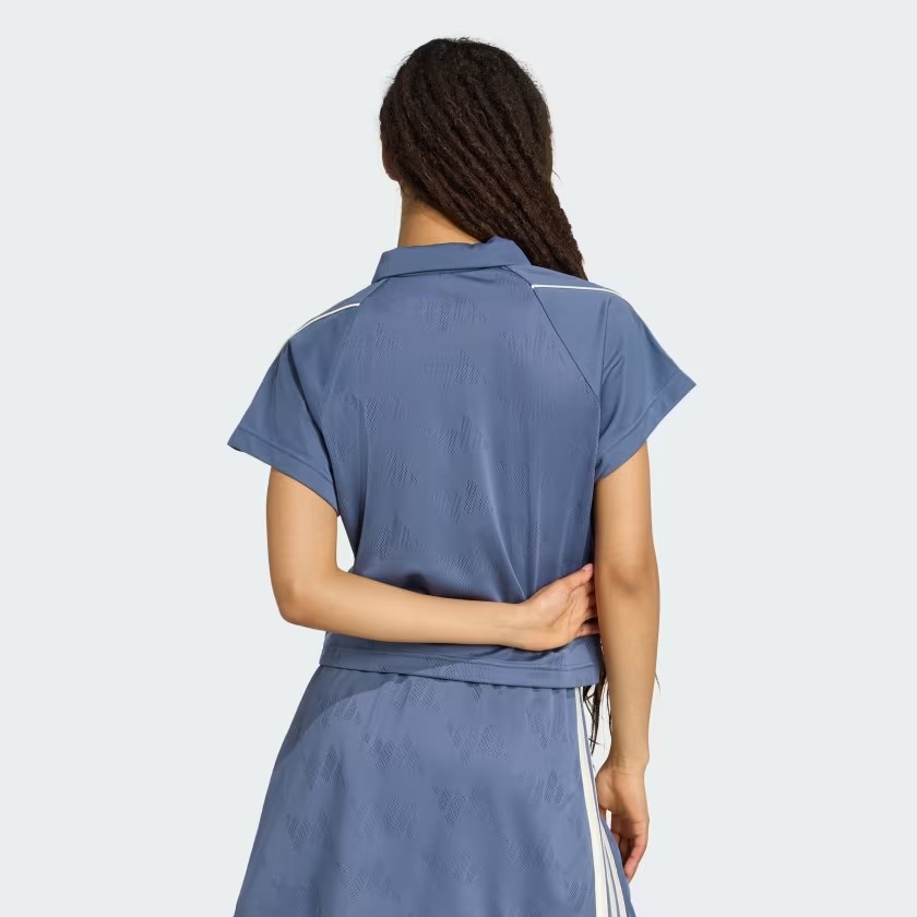 Áo Polo adidas Stadium Tennis 3 sọc Nữ - JY3422