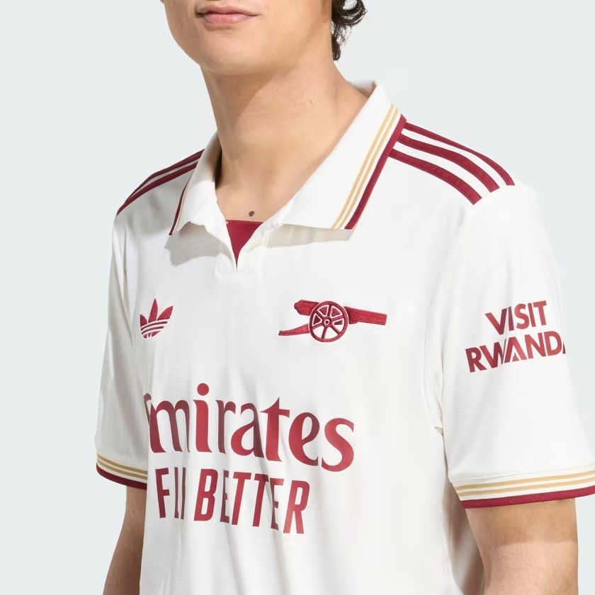 Áo Polo bóng đá adidas Arsenal 25/26 Third Nam - JI9556