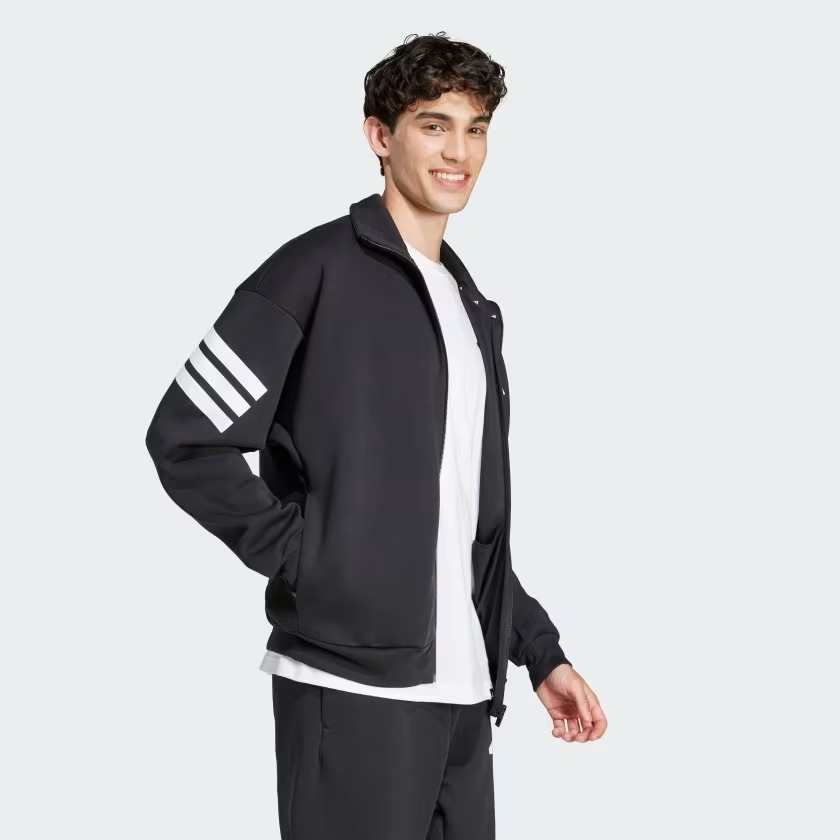 Áo khoác nỉ adidas Future Icons 3 sọc Nam - JD4885