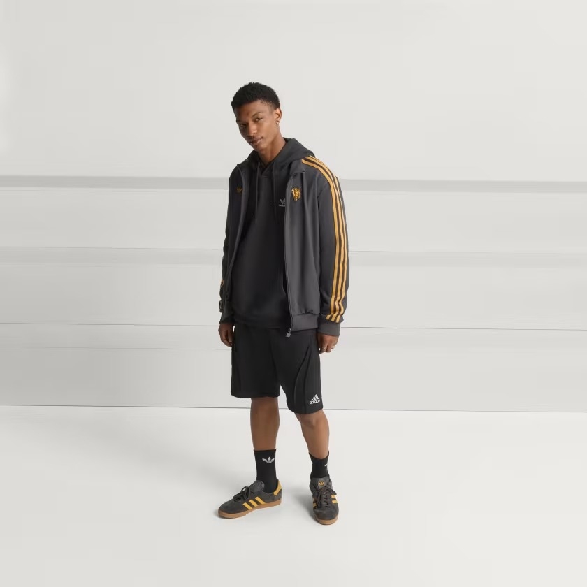 Áo khoác nỉ adidas Manchester United Terrace Icons Nam - JN2816