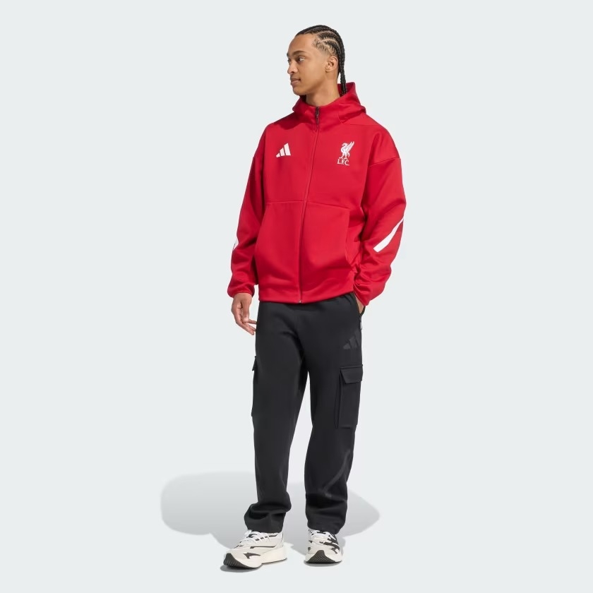 Áo hoodie bóng đá adidas Liverpool FC Z.N.E. Nam - JW5484