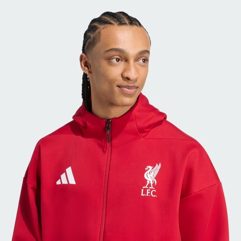 Áo hoodie bóng đá adidas Liverpool FC Z.N.E. Nam - JW5484