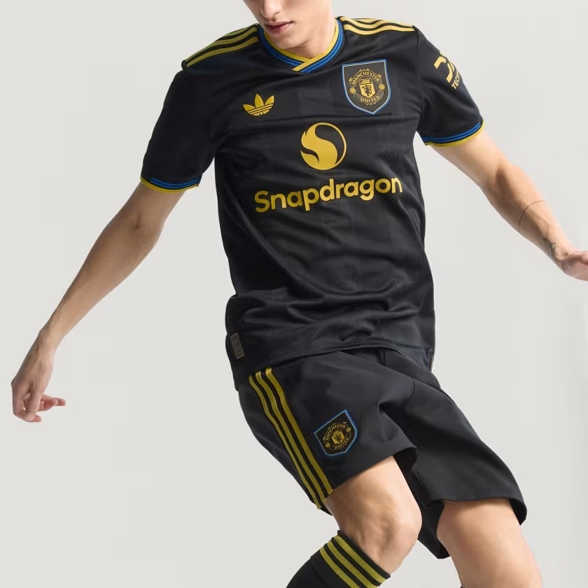 Áo jersey bóng đá adidas Manchester United 25/26 Third Authentic Nam - JI7419