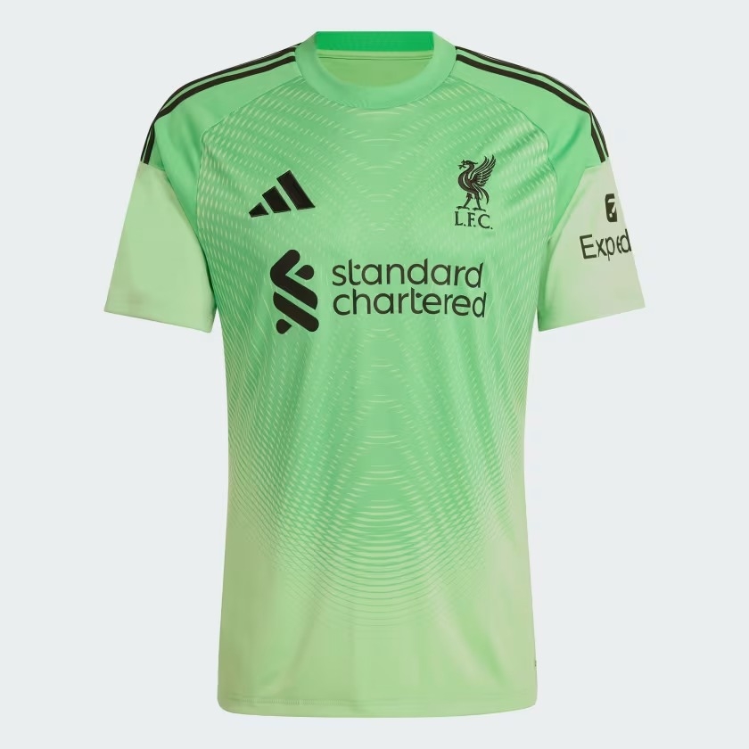 Áo jersey bóng đá adidas Thủ môn Liverpool FC 25/26 Nam - JZ4088