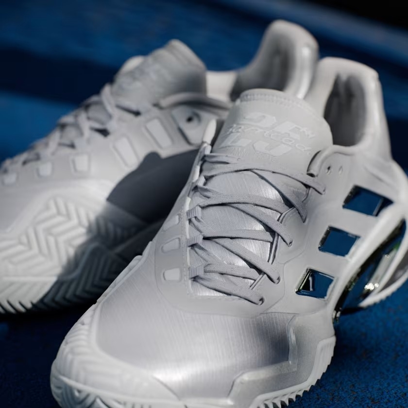 Giày tennis/pickleball adidas Barricade 13 Silver Edition Nam - JP5379