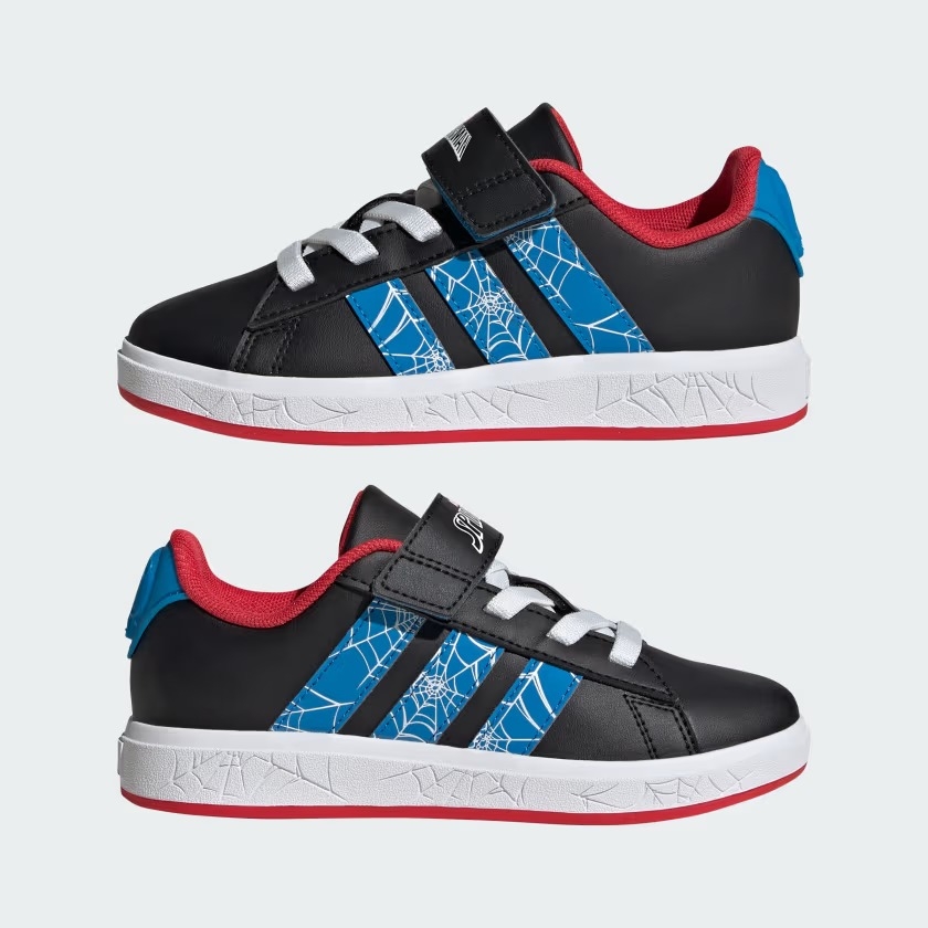 Giày thời trang adidas Marvel Spider-Man Grand Court Unisex - JQ8073