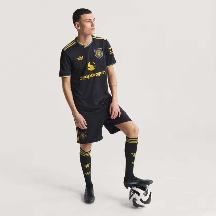 Áo jersey bóng đá adidas Manchester United 25/26 Third Authentic Nam - JI7419