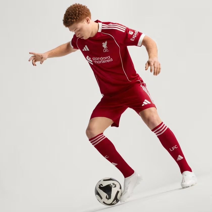 Áo jersey bóng đá adidas Sân nhà Liverpool FC 25/26 Nam - JY4237