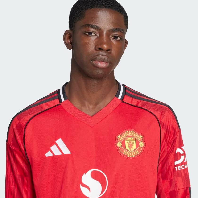 Áo jersey dài tay bóng đá adidas Sân nhà Manchester United 25/26 Nam - JP3037