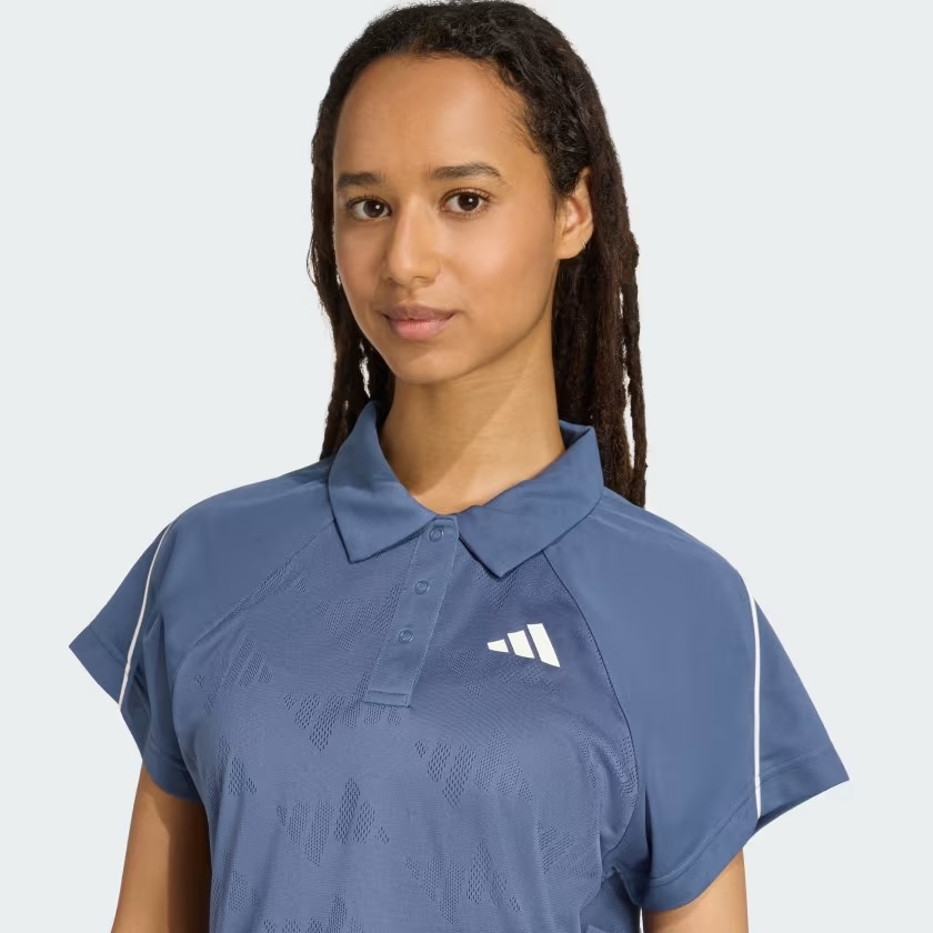 Áo Polo adidas Stadium Tennis 3 sọc Nữ - JY3422