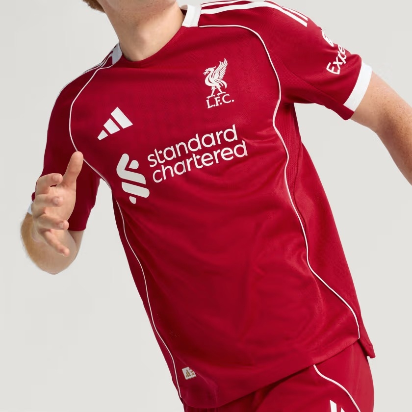 Áo jersey bóng đá adidas Sân nhà Liverpool FC 25/26 Nam - JY4237