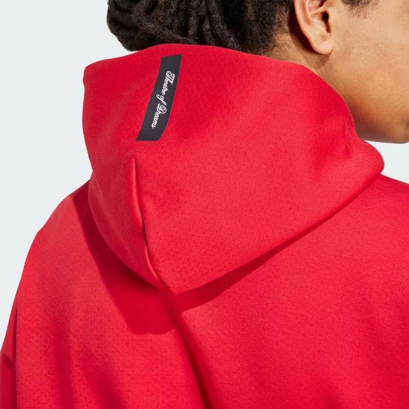 Áo hoodie bóng đá adidas Z.N.E. Manchester United Anthem Nam - JN2901