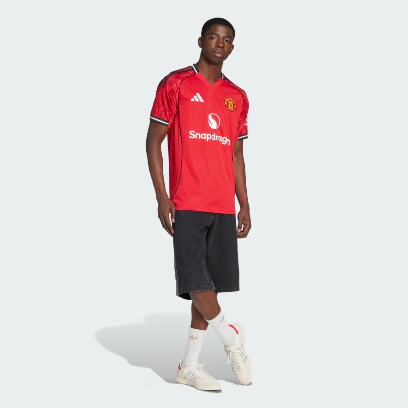 Áo jersey bóng đá adidas Sân nhà Manchester United 25/26 Nam - JI7428