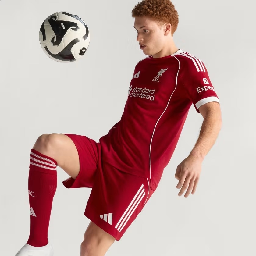 Áo jersey bóng đá adidas Sân nhà Liverpool FC 25/26 Nam - JY4237