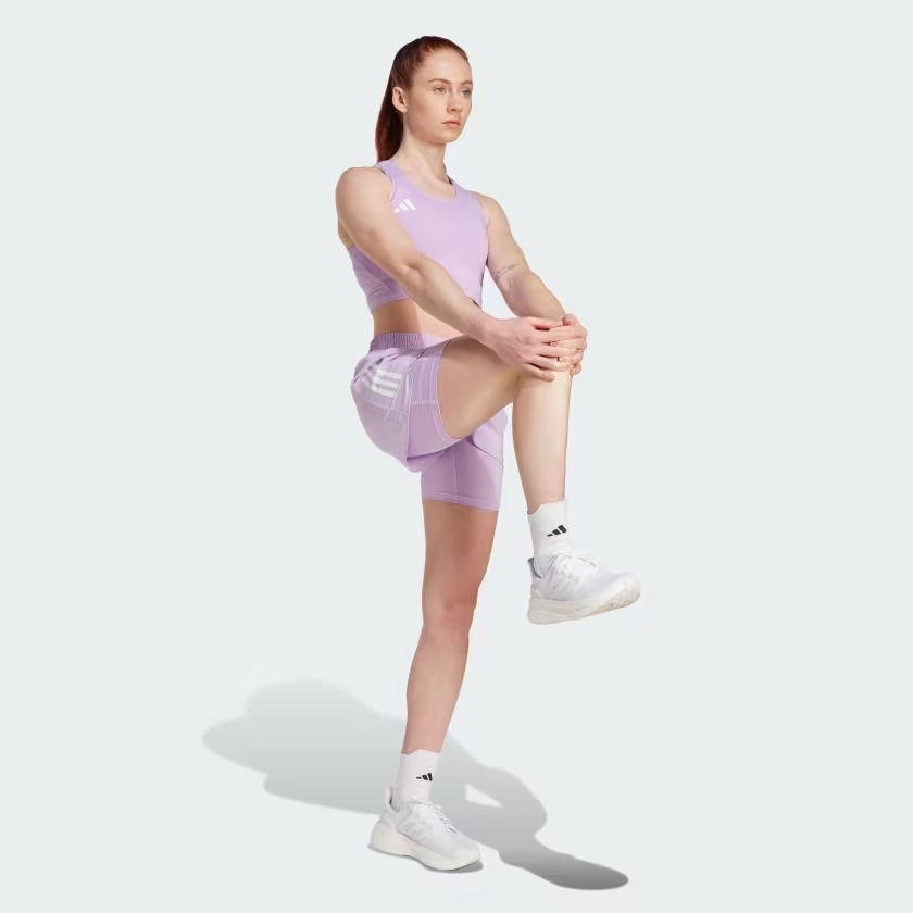 Quần short chạy bộ adidas Climacool Own the Run 2 trong 1 Nữ - JW9693